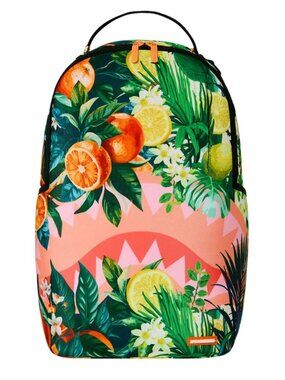 Sprayground Golden Orchard Estate Backpack🔥New Black Bookbag Large School Bag